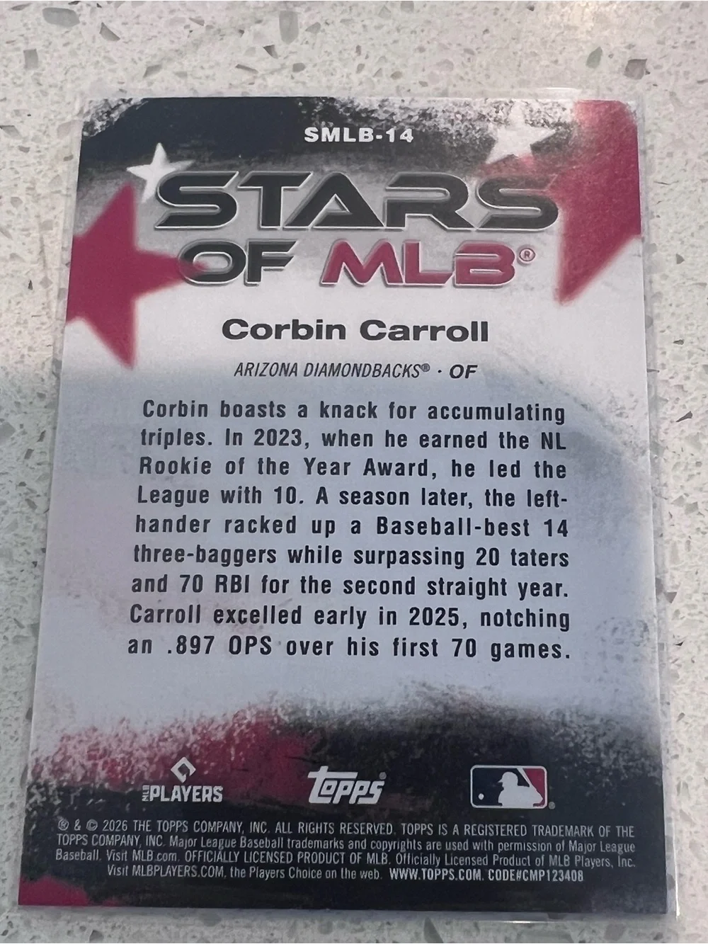 Topps 2026 Corbin Carroll